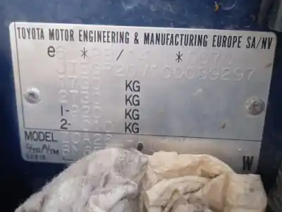 Véhicule à la ferraille toyota rav 4 ii (_a2_) 1.8 (zca25_, zca26_) de l'année 2003 alimenté 1zz-fe