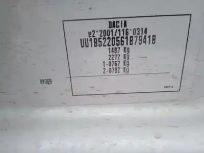 Veículo de Sucata dacia sandero ii 1.0 sce 75 (b8jc, b8jd) do ano 2018 alimentado b4d411