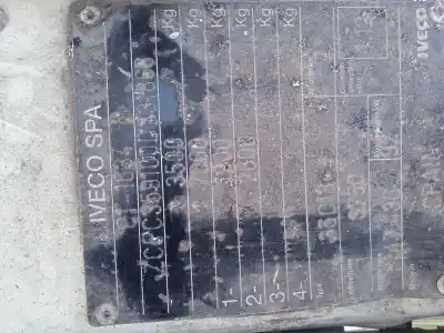 Veículo de Sucata iveco daily iii caja/chasis 35 s 13,35 c 13 do ano 2004 alimentado 8140.43s