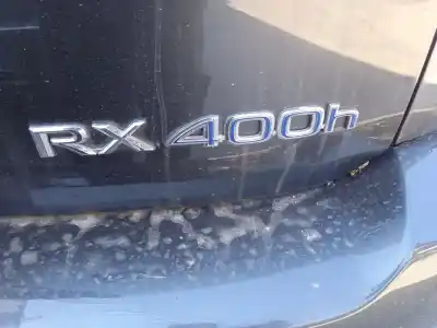 Утилизация автомобиля lexus rx (_u3_) 400h (mhu38_) года 2008 питание 3mz-fe