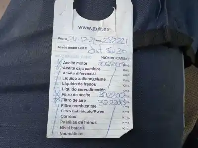 Veículo de Sucata seat altea (5p1) 1.6 tdi do ano 2010 alimentado cayc