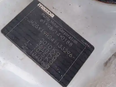 Veículo de Sucata mazda 6 station wagon (gy) 2.0 di (gy19) do ano 2003 alimentado rf5c