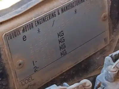 Veículo de Sucata toyota ipsum (_m2_) 2.0 d (clm20_) do ano 2003 alimentado 1cdftv