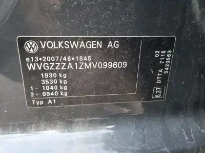 Здавання транспортного засобу volkswagen t-roc (a11, d11) 2.0 tdi року 2021 потужний dtta