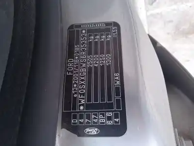 Veículo de Sucata ford s-max (wa6) 2.0 tdci do ano 2007 alimentado qxwb