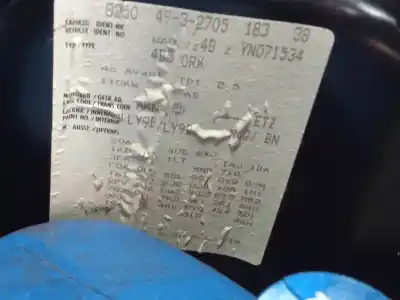 Утилизация автомобиля audi a6 c5 avant (4b5) 2.5 tdi года 2003 питание akn