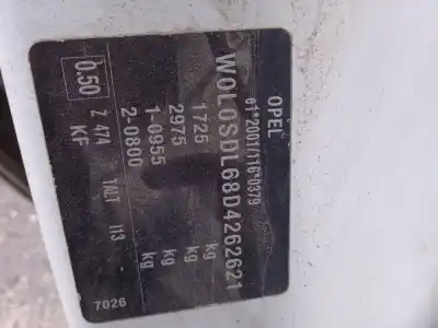 Scrapping Vehicle opel corsa d (s07) 1.3 cdti (l08, l68) of the year 2013 powered a13dtr