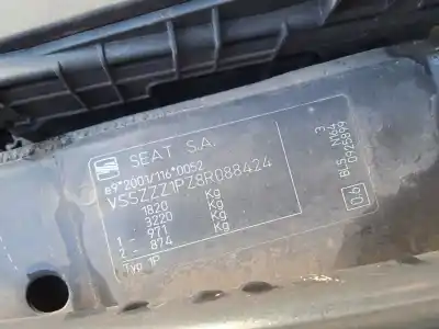 Veicolo di demolizione seat leon (1p1) 1.9 tdi dell'anno 2008 alimentato bls