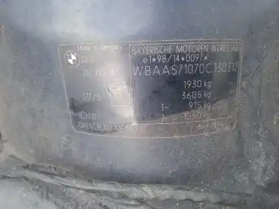 Scrapping Vehicle bmw 3 (e46) 320 d of the year 2001 powered m47d20