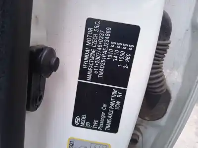 Veículo de Sucata hyundai i30 (gd) 1.4 crdi do ano 2015 alimentado d4fc