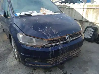 Sloopvoertuig volkswagen touran (5t1) 1.6 tdi van het jaar 2018 aangedreven dgda