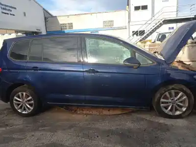 Sloopvoertuig volkswagen touran (5t1) 1.6 tdi van het jaar 2018 aangedreven dgda