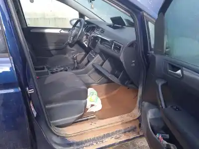 Sloopvoertuig volkswagen touran (5t1) 1.6 tdi van het jaar 2018 aangedreven dgda