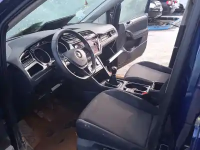 Sloopvoertuig volkswagen touran (5t1) 1.6 tdi van het jaar 2018 aangedreven dgda