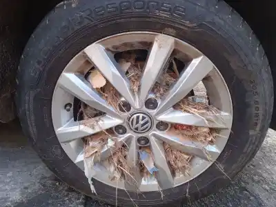 Sloopvoertuig volkswagen touran (5t1) 1.6 tdi van het jaar 2018 aangedreven dgda