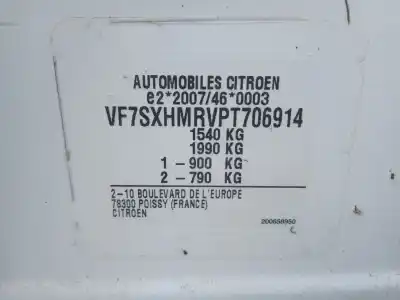 Veículo de Sucata citroen c3 iii (sx) 1.2 puretech 82 do ano 2024 alimentado hmr (eb2fa)
