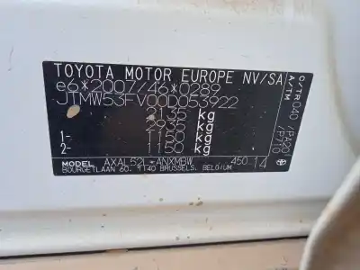Утилизация автомобиля toyota rav 4 v (_a5_, _h5_) 2.5 hybrid (axah52) года 2024 питание a25a-fxs