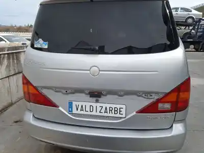 Scrapping Vehicle ssangyong rodius i 2.7 xdi of the year 2010 powered d27dt