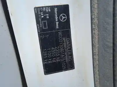 Veículo de Sucata mercedes-benz clase e (w213) e 200 (213.080) do ano 2020 alimentado 264920