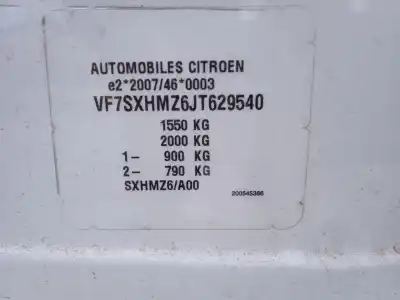 Утилизация автомобиля citroen c3 iii (sx) 1.2 vti 82 года 2018 питание hmz