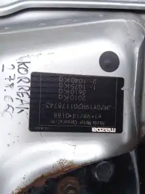 Veículo de Sucata mazda 6 station wagon (gy) 2.0 di (gy19) do ano 2004 alimentado rf