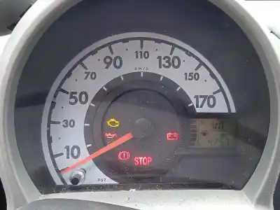 Veículo de Sucata citroen c1 (pm_, pn_) 1.0 do ano 2010 alimentado 1kr