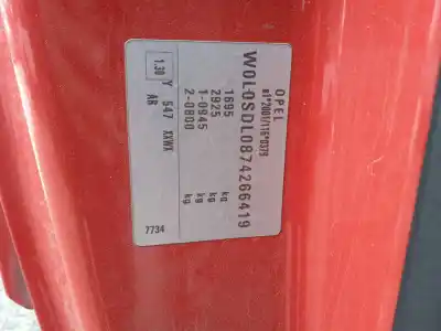 Veículo de Sucata opel corsa d (s07) 1.3 cdti (l08, l68) do ano 2007 alimentado z13dth