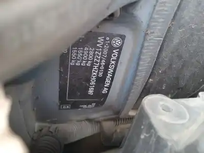 Scrapping Vehicle volkswagen transporter vi furgón (sga, sgh, sha, shh) 2.0 tdi of the year 2019 powered cxgb