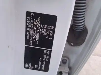 Veicolo di demolizione hyundai i30 (pde, pd, pden) 1.0 t-gdi dell'anno 2018 alimentato g3lc