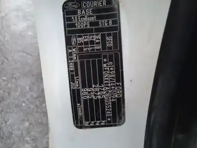 Scrapping Vehicle ford transit courier b460 monospace 1.0 ecoboost of the year 2016 powered sfcd