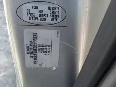 Veículo de Sucata renault kangoo (kc0/1_) 1.9 dci 4x4 do ano 2006 alimentado f9q790