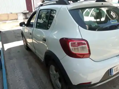 Veículo de Sucata dacia sandero ii 1.5 dci do ano 2016 alimentado k9k626
