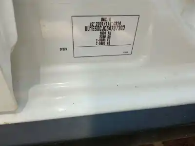 Veículo de Sucata dacia sandero ii 1.5 dci do ano 2016 alimentado k9k626