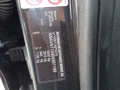 Scrapping Vehicle bmw x1 (e84) sdrive 18 d of the year 2013 powered n47d20c