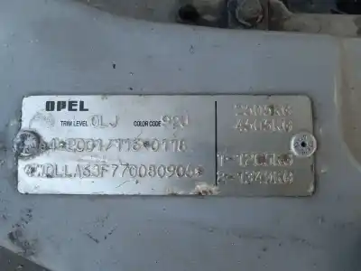 Утилизация автомобиля opel antara a (l07) 2.0 cdti года 2007 питание z20s