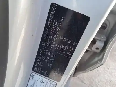 Veículo de Sucata kia niro (de) 1.6 gdi hybrid do ano 2018 alimentado g4le