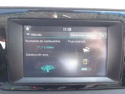 Veículo de Sucata kia niro (de) 1.6 gdi hybrid do ano 2018 alimentado g4le