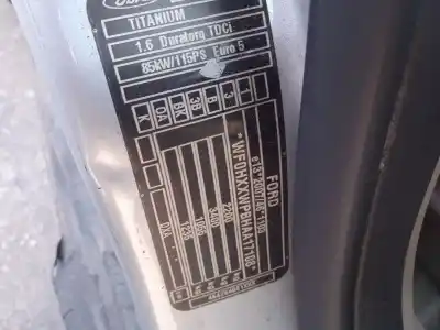 Утилизация автомобиля ford grand c-max (dxa/cb7, dxa/ceu) 1.6 tdci года 2011 питание t1da,t1db