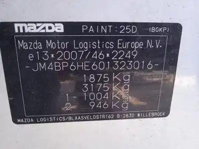 Scrapping Vehicle mazda 3 fastback (bp) 2.0 skyactiv-g m hybrid of the year 2023 powered pexn