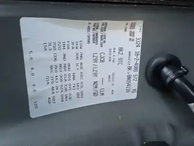 Утилизация автомобиля audi a4 b8 (8k2) 2.0 tdi года 2011 питание cjcb
