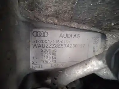 Scrapping Vehicle audi a4 b7 avant (8ed) 2.0 tdi quattro of the year 2007 powered bpw