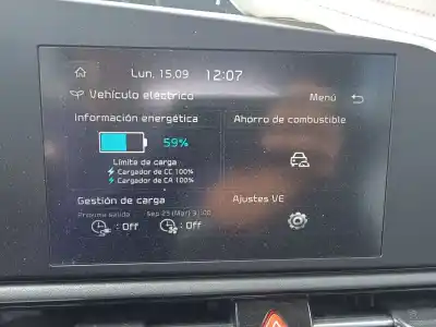 Veículo de Sucata kia niro ii (sg2) ev do ano 2023 alimentado em16