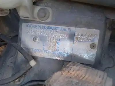 Veicolo di demolizione honda cr-v ii (rd_) 2.0 (rd5) dell'anno 2004 alimentato k20a4