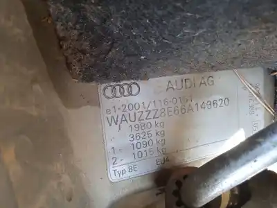 Здавання транспортного засобу audi a4 b7 (8ec) 2.0 tdi 16v року 2005 потужний bre