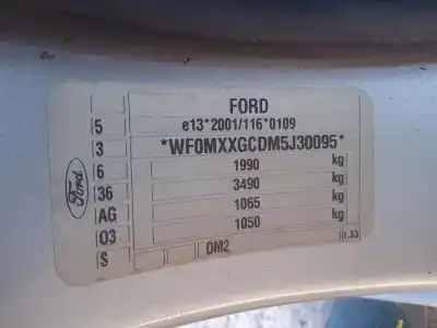 Утилизация автомобиля ford focus c-max (dm2) 2.0 tdci года 2005 питание g6da