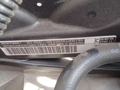 Scrapping Vehicle audi a1 sportback (gba) 25 tfsi of the year 2020 powered dkla