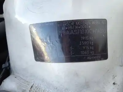 Scrapping Vehicle bmw 3 (e46) 320 d of the year 2002 powered m47d20