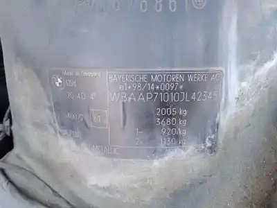 Scrapping Vehicle bmw 3 touring (e46) 320 d of the year 2002 powered 204d4