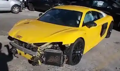 Scrapping Vehicle audi r8 (4s3, 4sp) 5.2 fsi quattro of the year 2016 powered cspa