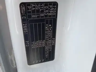 Здавання транспортного засобу ford transit connect (p65_, p70_, p80_) 1.8 di року 2013 потужний p7pb